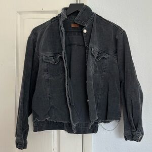 Black corduroy jacket